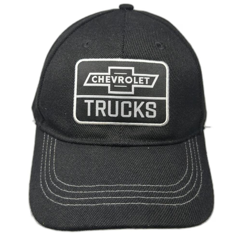 Open Road Brands Baseball Cap Black One Size Chevrolet Trucks Find New Roads Hat